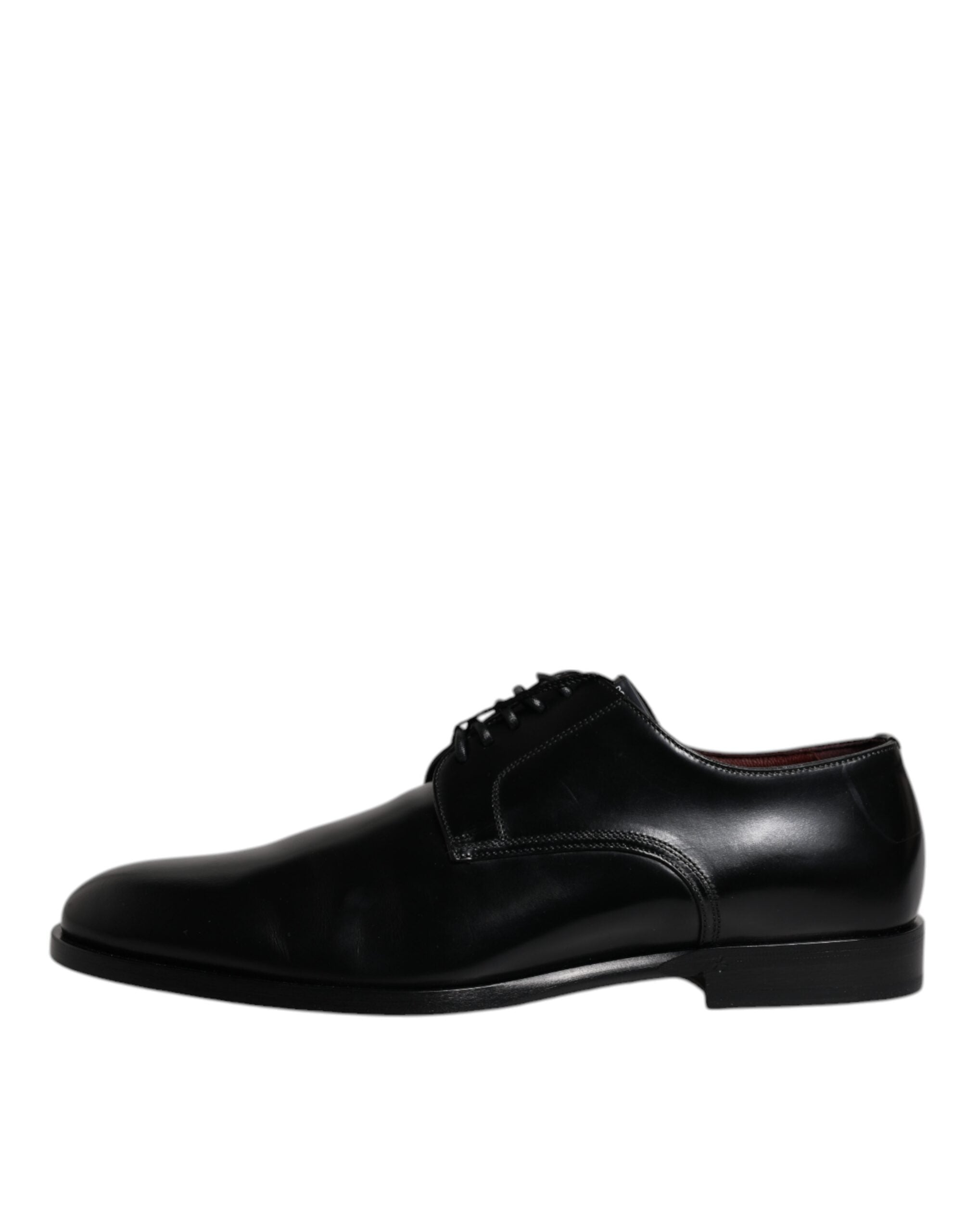 Dolce & Gabbana Black Calfskin Leather Derby Lace Up Formal Dress Shoes -   -  Dolce & Gabbana.