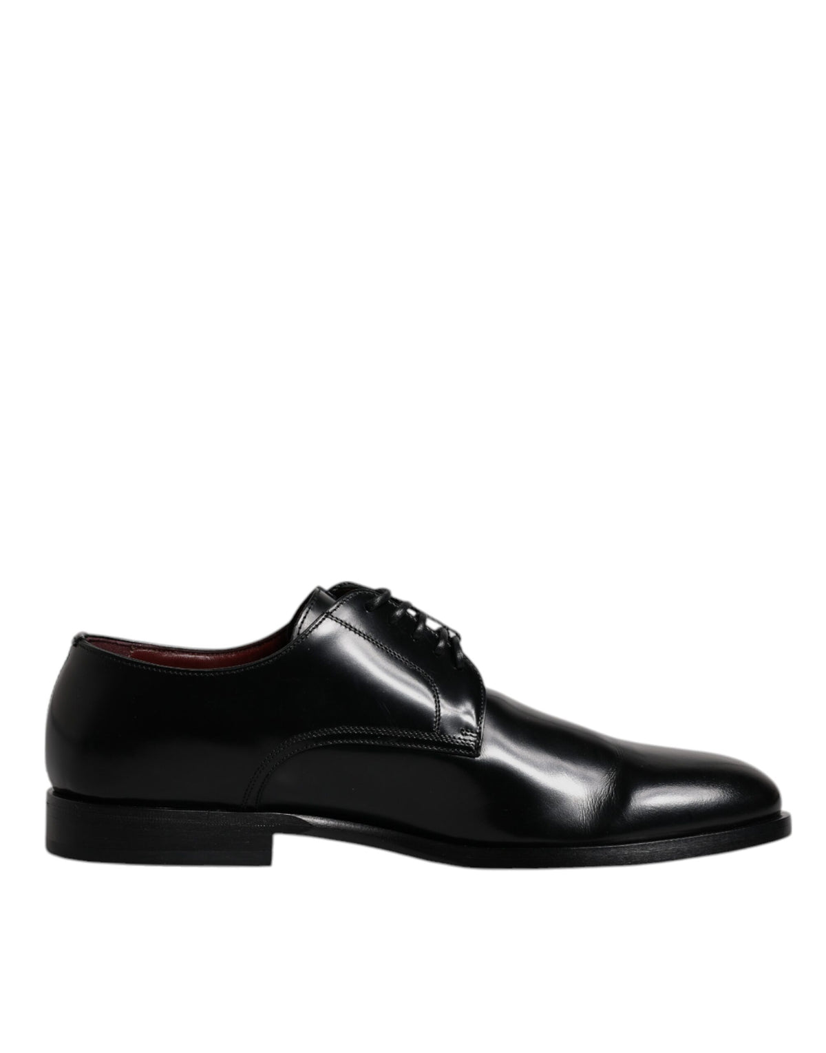 Dolce & Gabbana Black Calfskin Leather Derby Lace Up Formal Dress Shoes -   -  Dolce & Gabbana.
