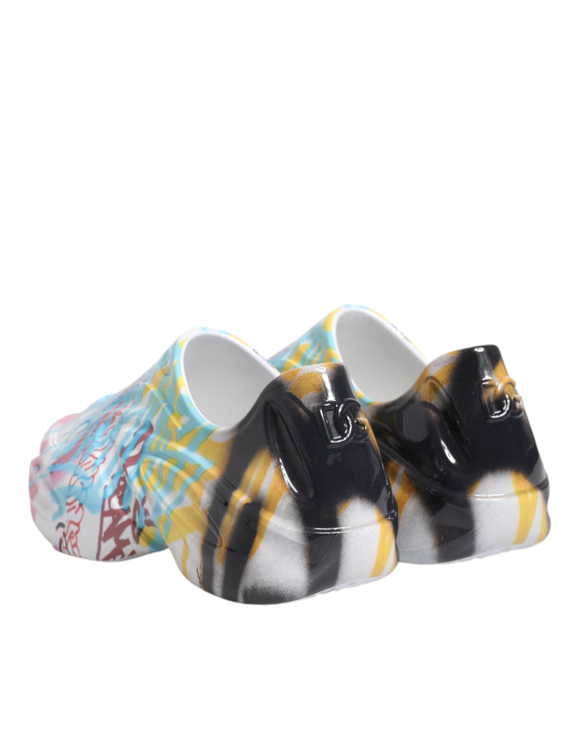 Dolce & Gabbana Multicolor Graffiti Daymaster Sneakers Shoes -   -  Dolce & Gabbana.