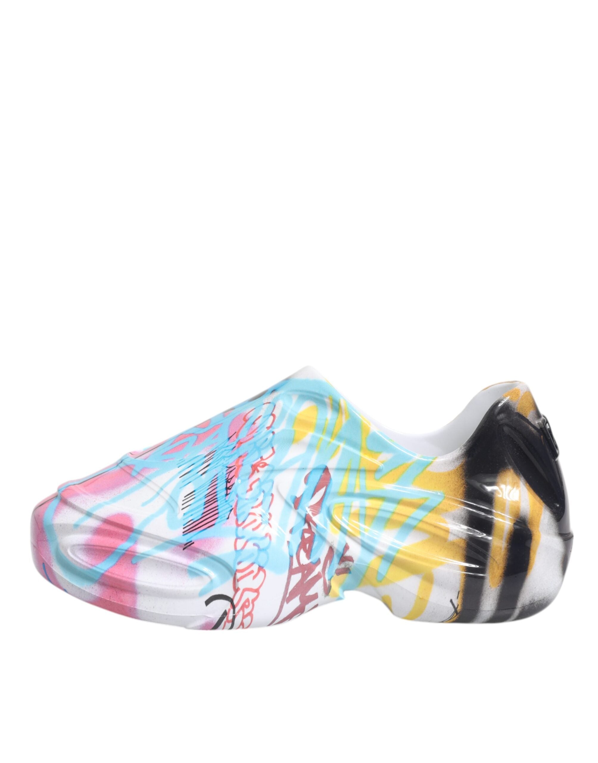Dolce & Gabbana Multicolor Graffiti Daymaster Sneakers Shoes -   -  Dolce & Gabbana.