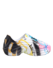 Dolce & Gabbana Multicolor Graffiti Daymaster Sneakers Shoes -   -  Dolce & Gabbana.