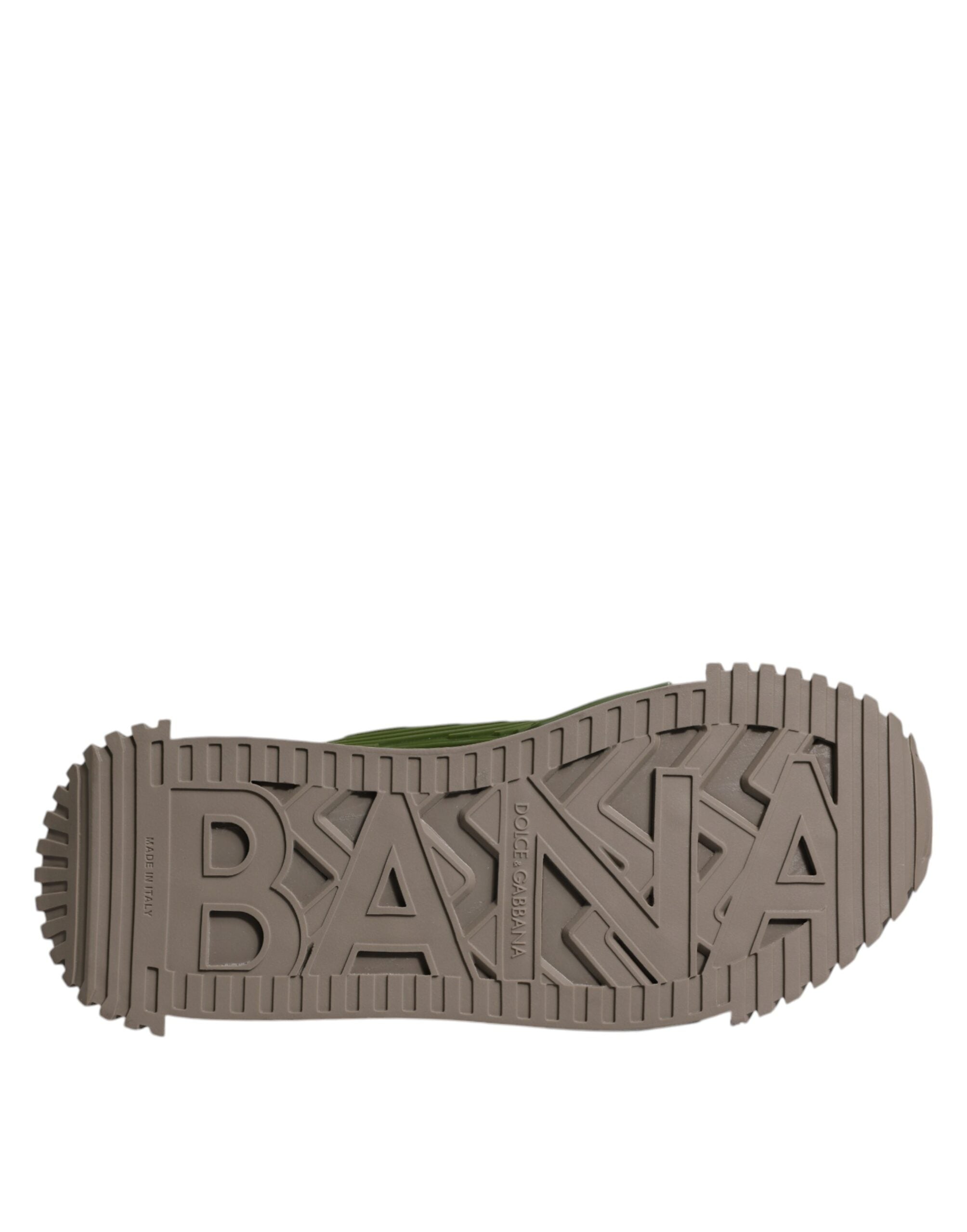 Dolce & Gabbana Army Green Low Top NS1 Men Sneakers Shoes -   -  Dolce & Gabbana.