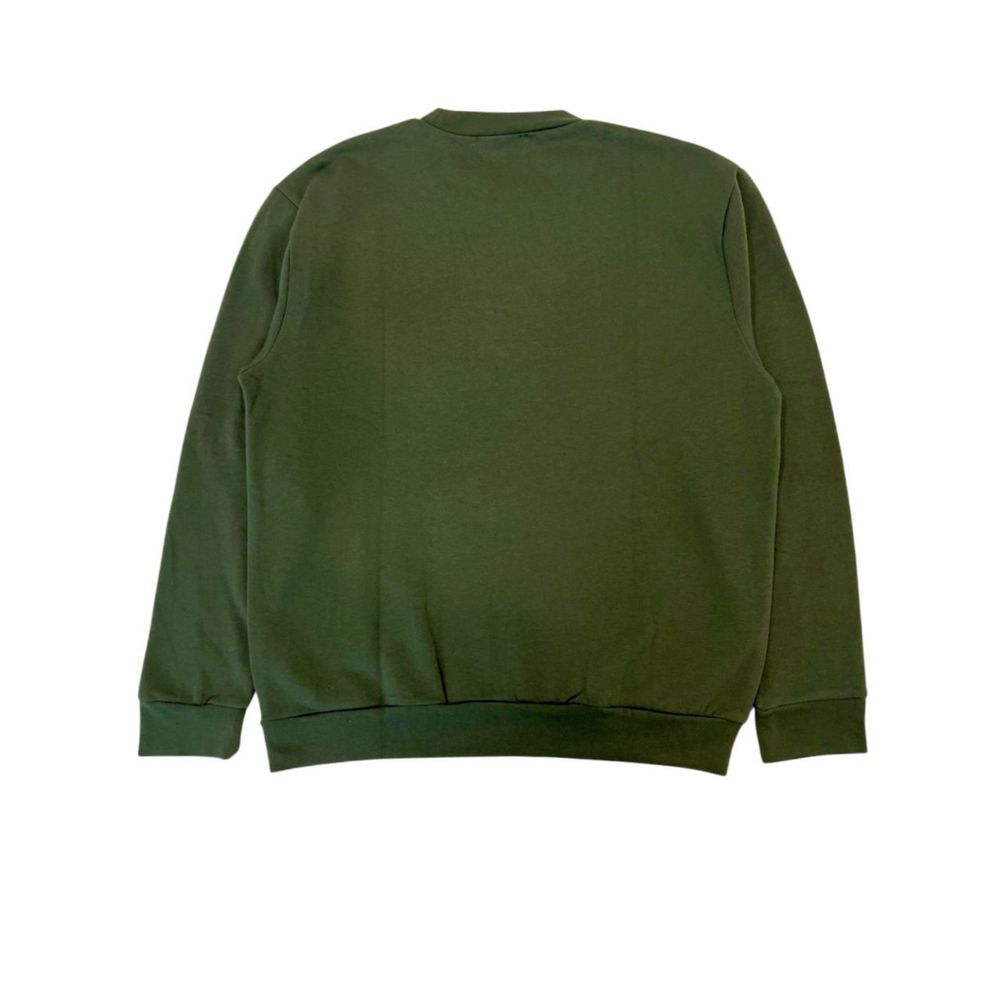 Cavalli Class Green Polyester Men Hoodie -   -  Cavalli Class.