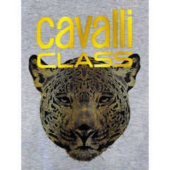 Cavalli Class Gray Polyester Women Hoodie -   -  Cavalli Class.