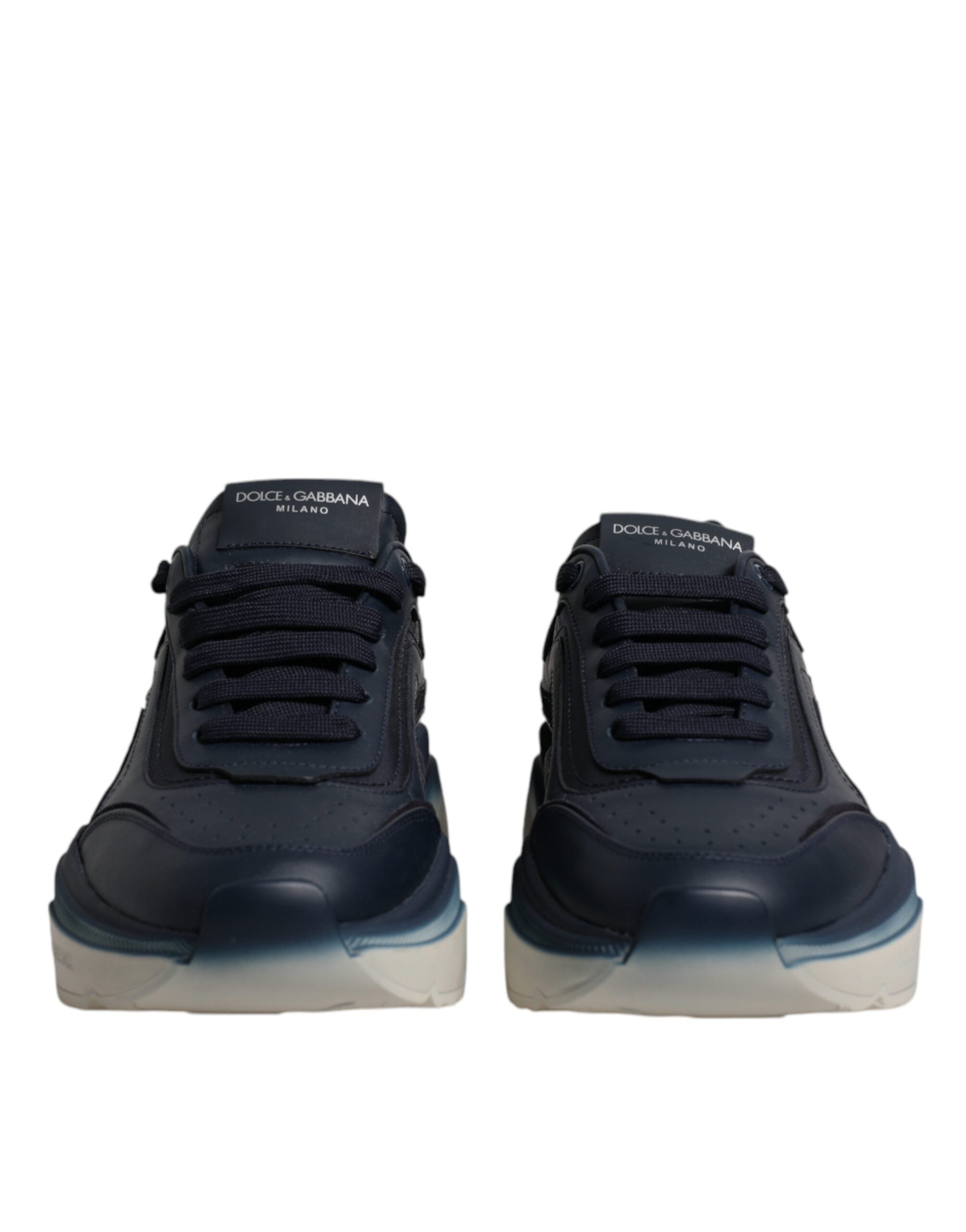 Dolce & Gabbana Navy Blue Daymaster Low Top Men Sneakers Shoes -   -  Dolce & Gabbana.