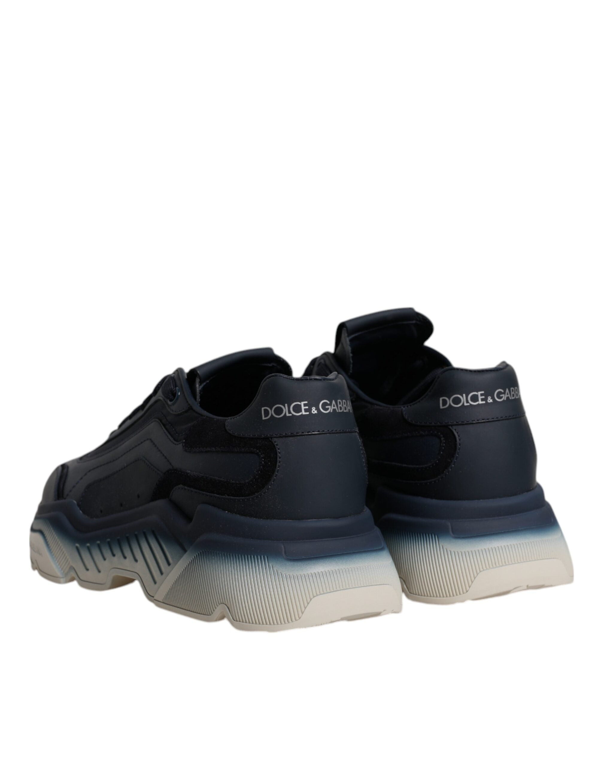 Dolce & Gabbana Navy Blue Daymaster Low Top Men Sneakers Shoes -   -  Dolce & Gabbana.