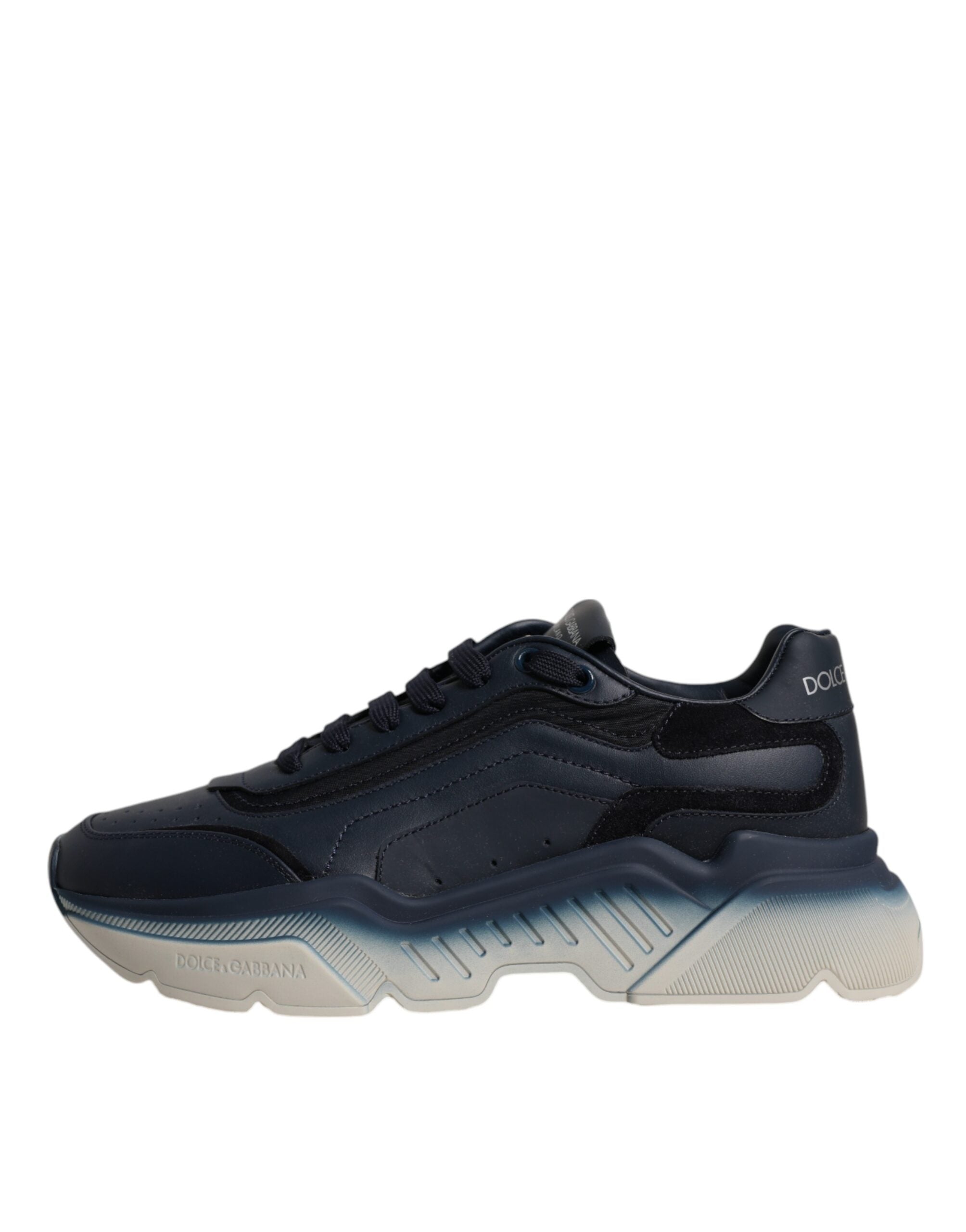 Dolce & Gabbana Navy Blue Daymaster Low Top Men Sneakers Shoes -   -  Dolce & Gabbana.