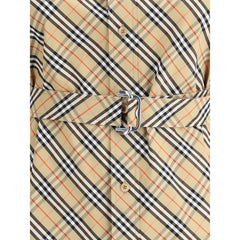 Burberry Archivio Check shirt Dress -   -  Burberry.