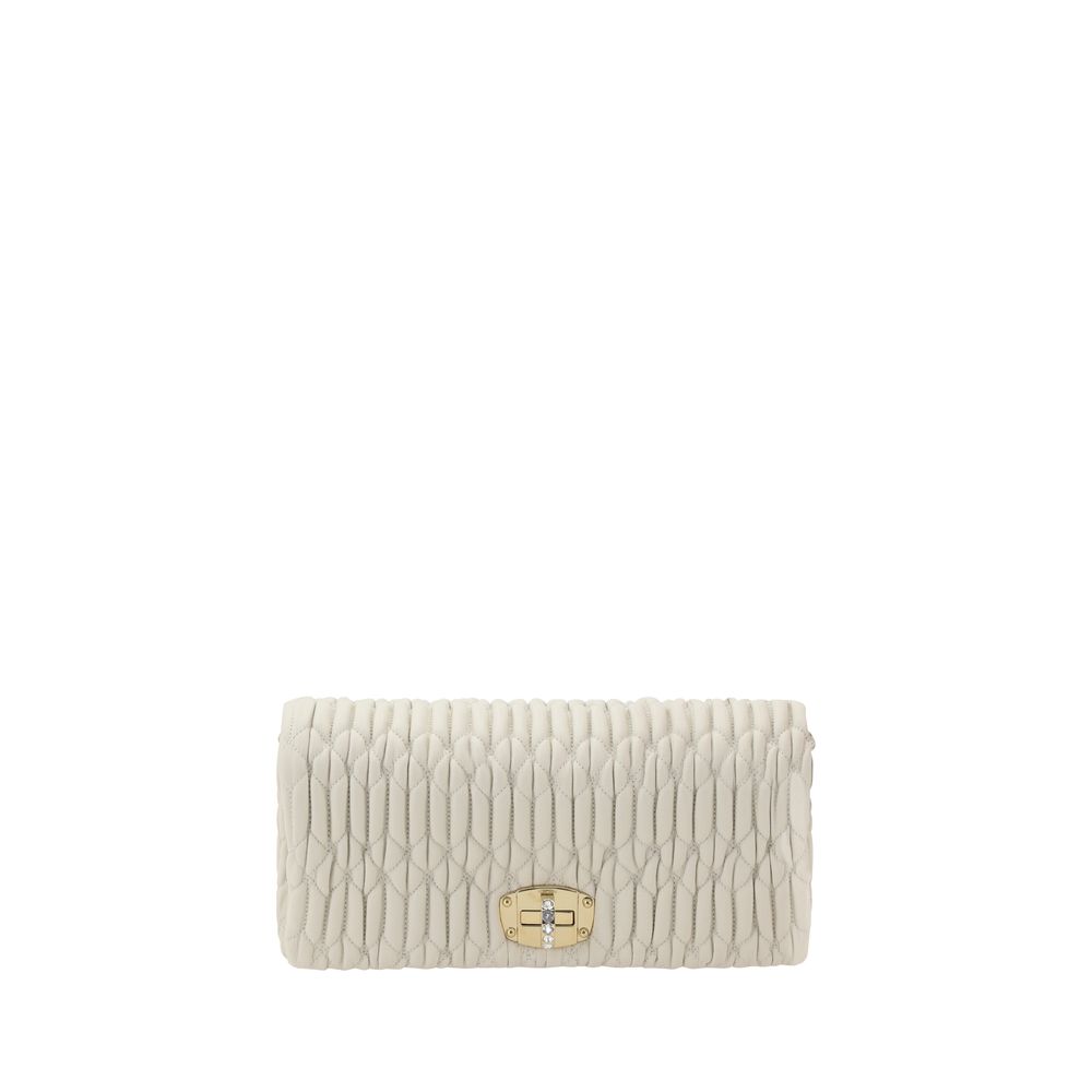Miu Miu Matelassé Shoulder Bag -   -  Miu Miu.