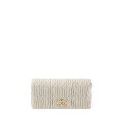 Miu Miu Matelassé Shoulder Bag -   -  Miu Miu.