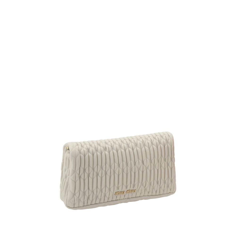 Miu Miu Matelassé Shoulder Bag -   -  Miu Miu.