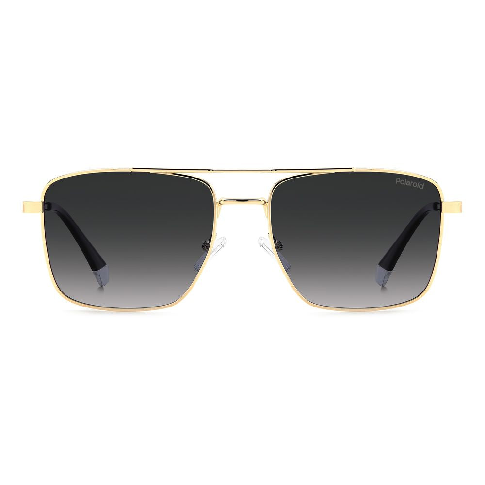 Polaroid Gold Metal Sunglasses -   -  Polaroid.