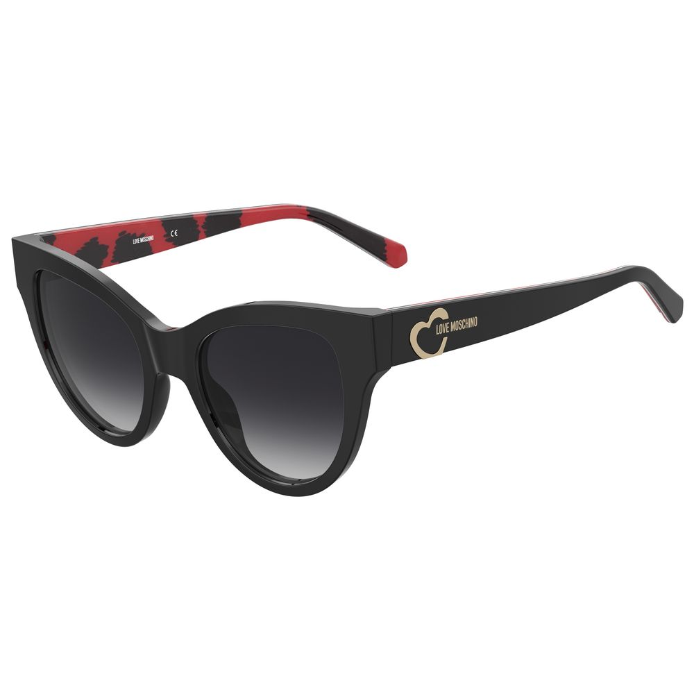 Love Moschino Black Acetate Sunglasses -   -  Love Moschino.