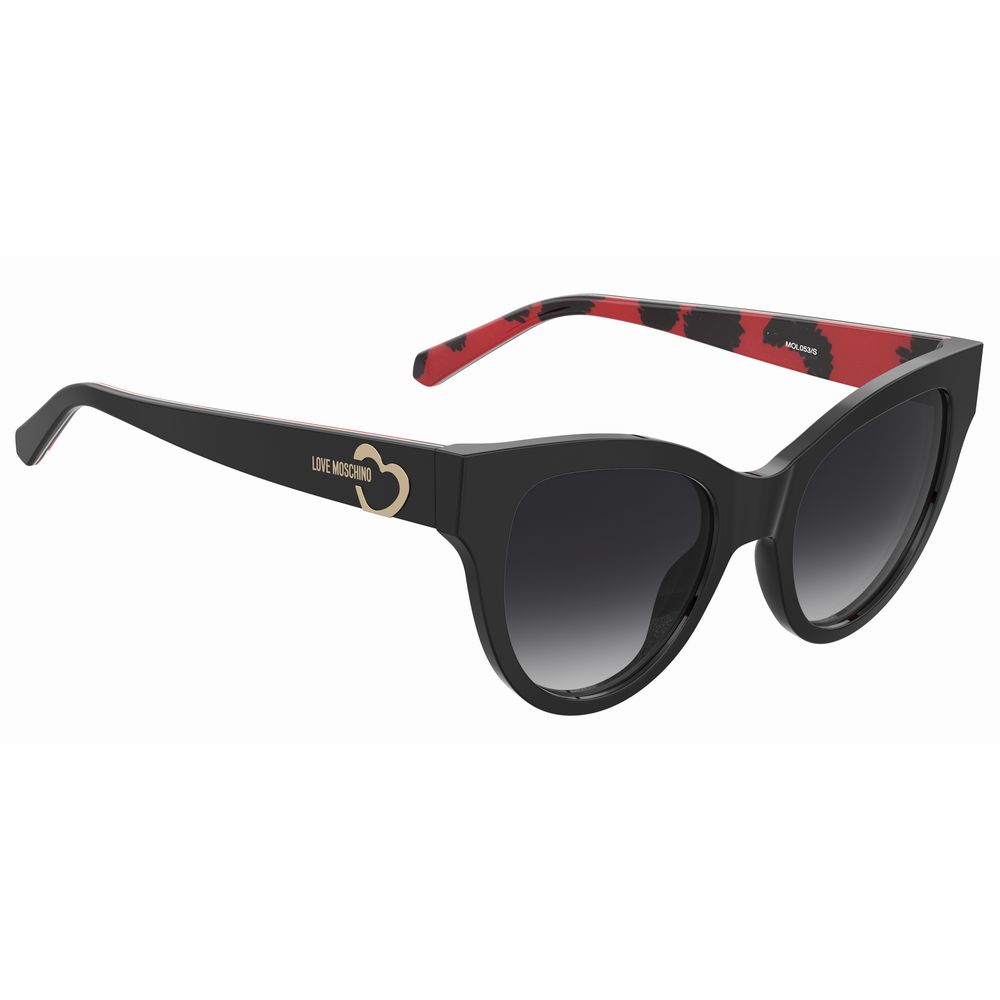 Love Moschino Black Acetate Sunglasses -   -  Love Moschino.