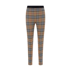 Burberry Archive Check Leggings -   -  Burberry.