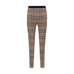 Burberry Archive Check Leggings -   -  Burberry.