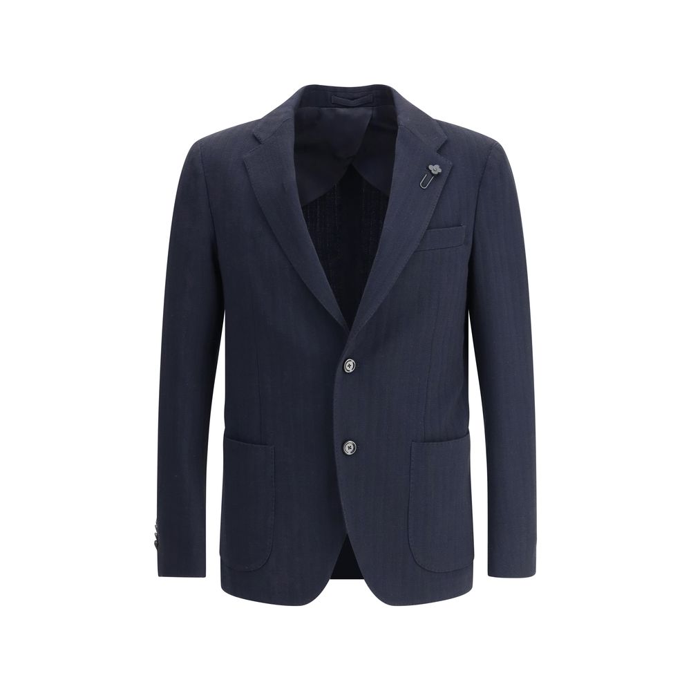 Lardini Single-breasted Blazer -   -  Lardini.