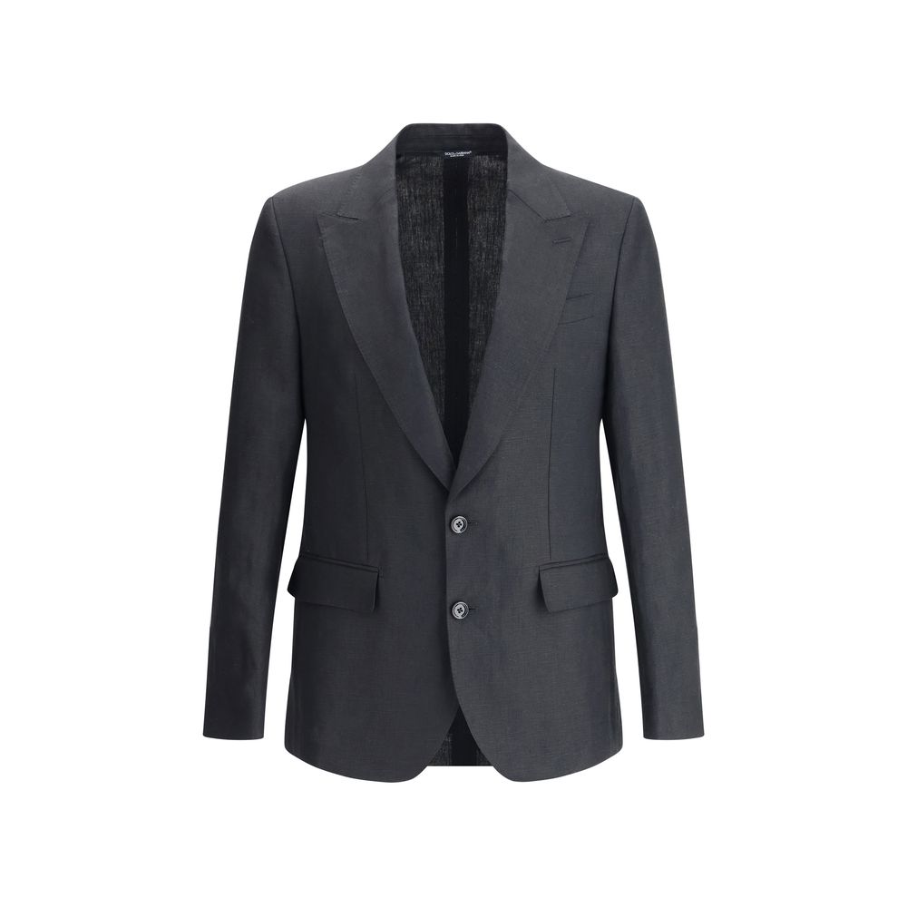 Dolce & Gabbana Linen Blazer -   -  Dolce & Gabbana.