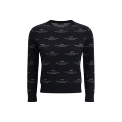 Balenciaga All-over logo Sweater -   -  Balenciaga.