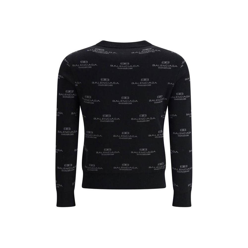 Balenciaga All-over logo Sweater -   -  Balenciaga.