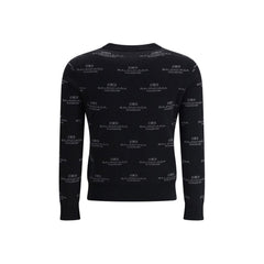 Balenciaga All-over logo Sweater -   -  Balenciaga.