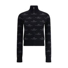 Balenciaga All-over logo Cardigan -   -  Balenciaga.