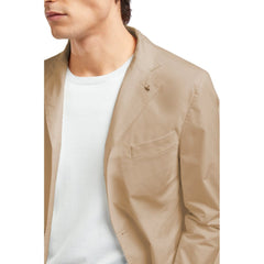 AT.P.CO Beige Cotton Blazer -   -  AT.P.CO.