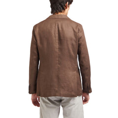 AT.P.CO Brown Linen Blazer -   -  AT.P.CO.