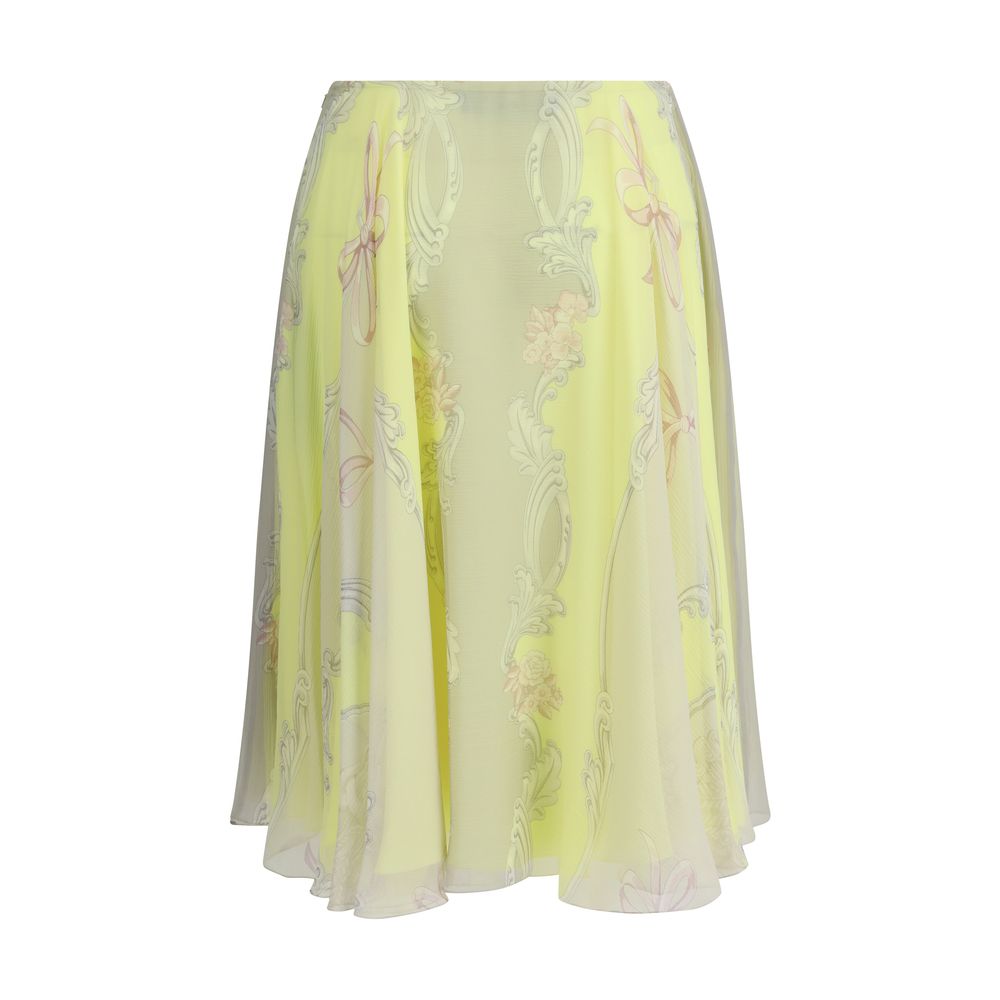 Versace Medusa Midi Skirt -   -  Versace.
