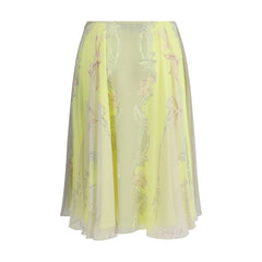 Versace Medusa Midi Skirt -   -  Versace.
