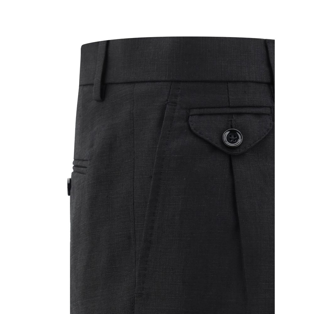 Dolce & Gabbana Linen Shorts -   -  Dolce & Gabbana.