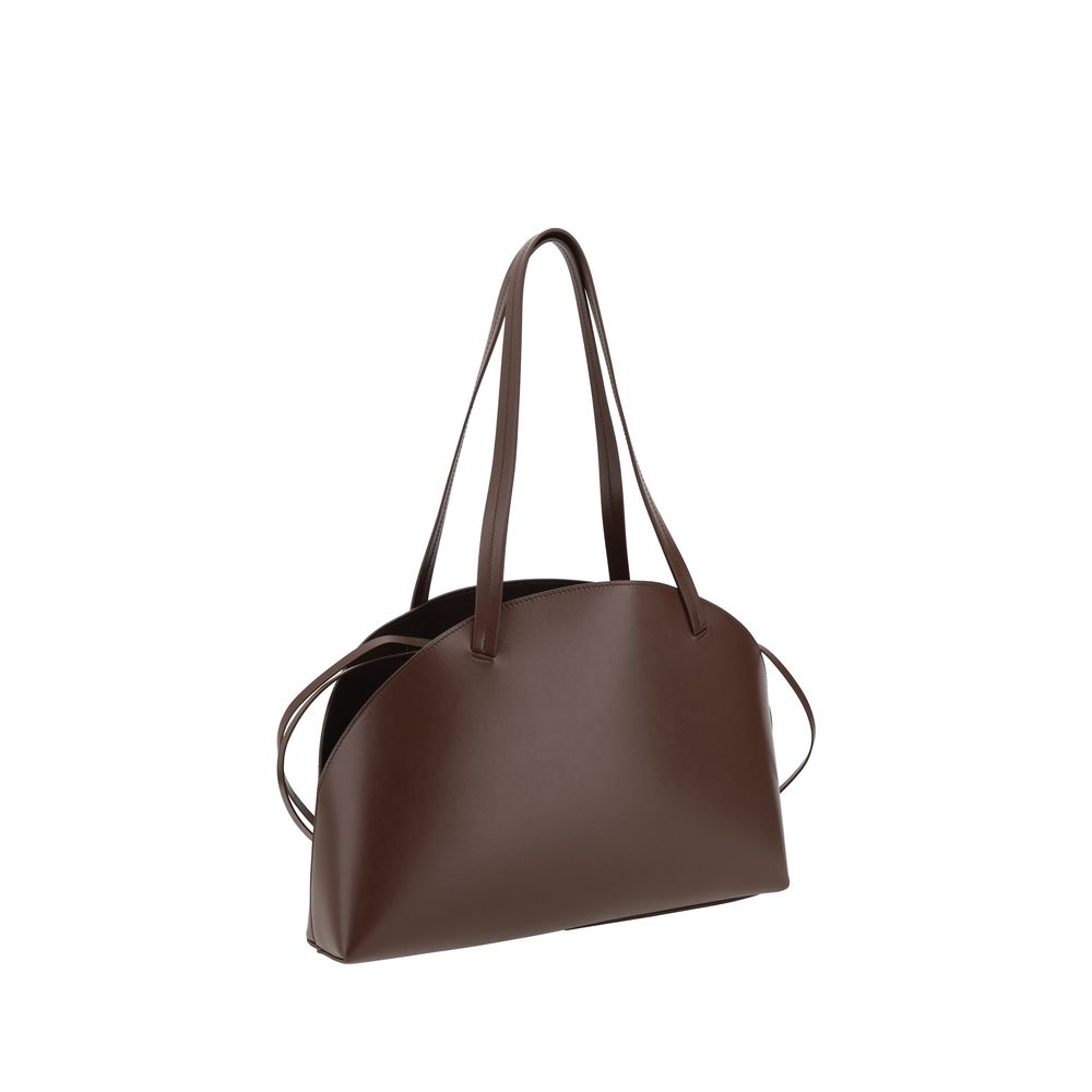 Jil Sander Curve Shoulder Bag -   -  Jil Sander.