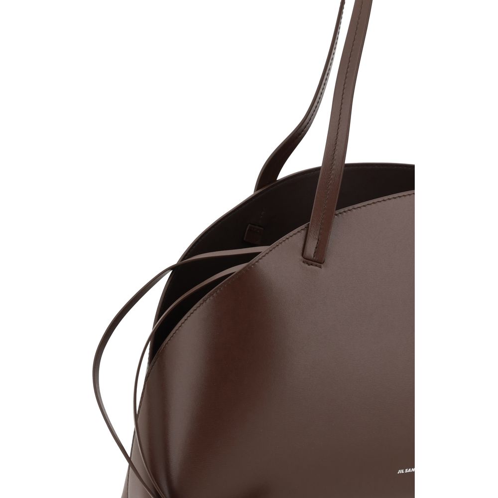 Jil Sander Curve Shoulder Bag -   -  Jil Sander.