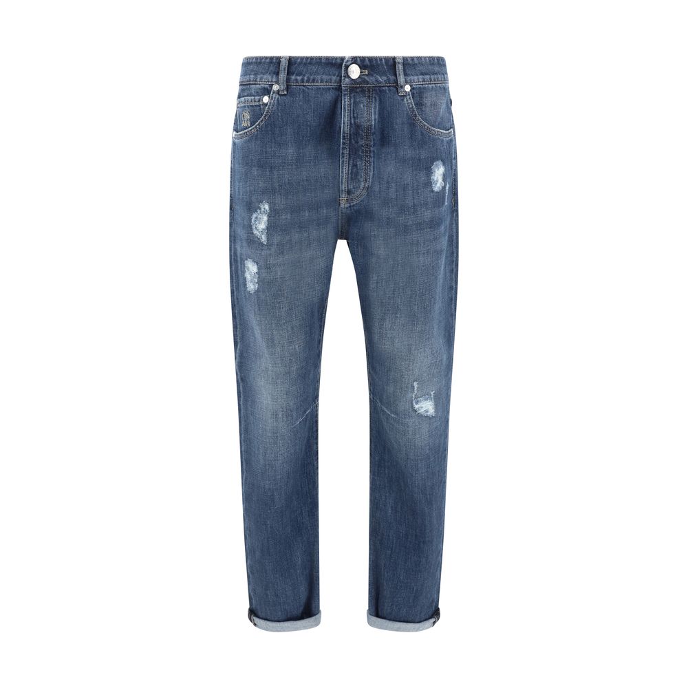 Brunello Cucinelli Worn-out Jeans -   -  Brunello Cucinelli.