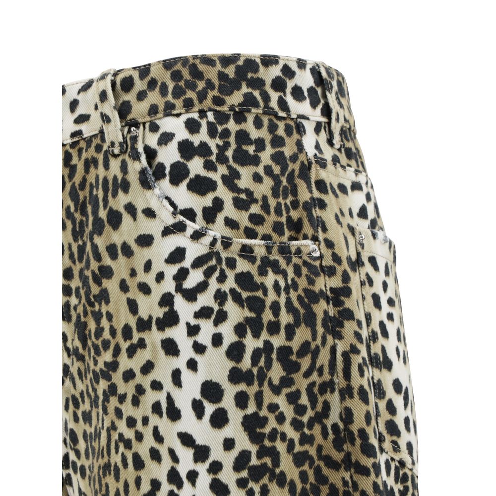 Blumarine Printed boyfriend Jeans -   -  Blumarine.