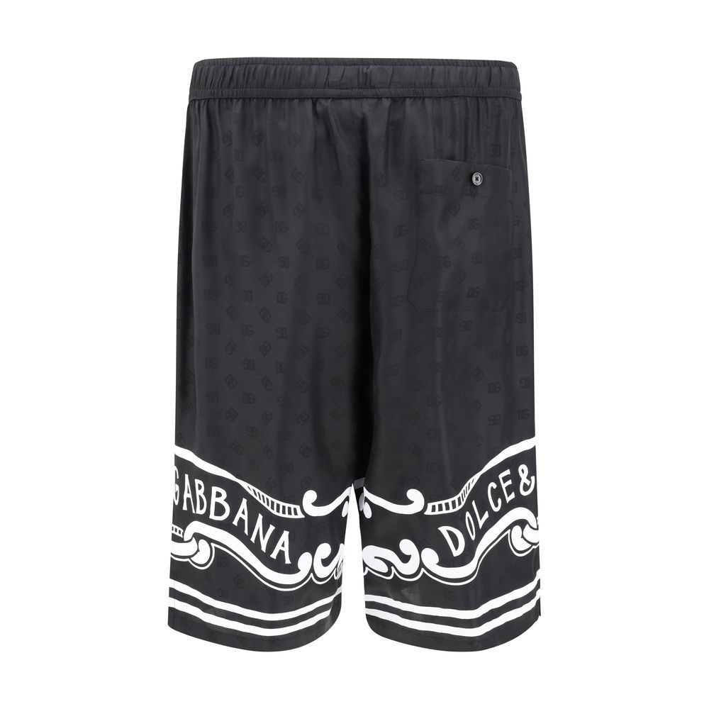 Dolce & Gabbana Silk Shorts -   -  Dolce & Gabbana.