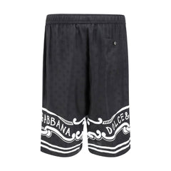 Dolce & Gabbana Silk Shorts -   -  Dolce & Gabbana.