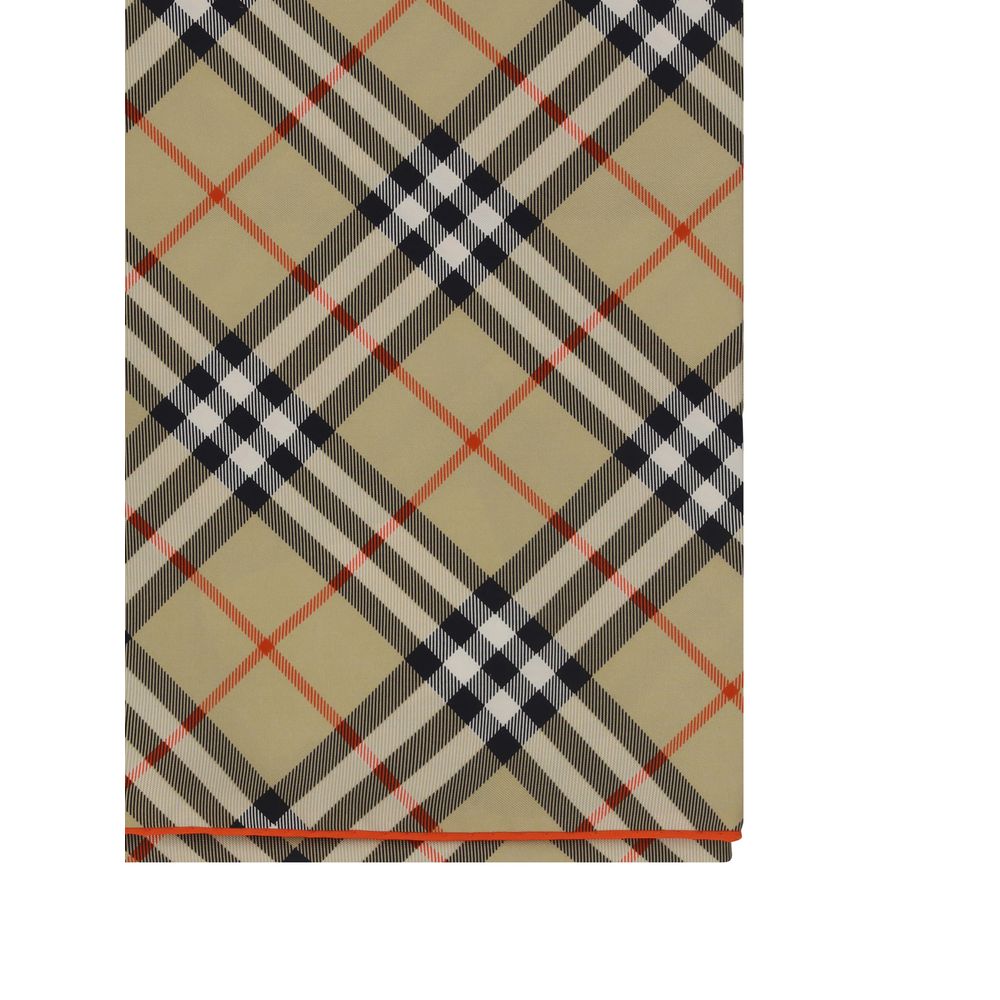 Burberry Check Archive silk Scarf -   -  Burberry.