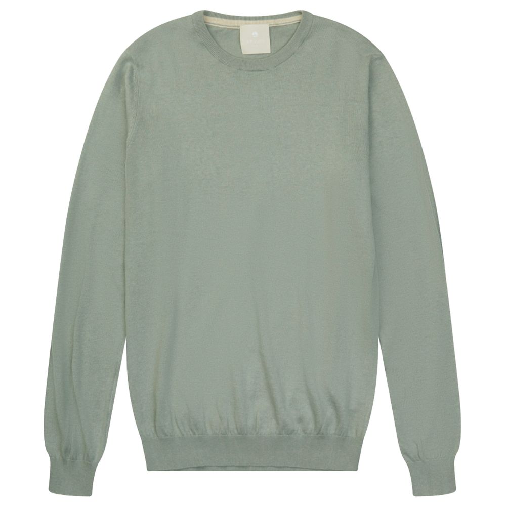 AT.P.CO Green Cotton Sweater -   -  AT.P.CO.
