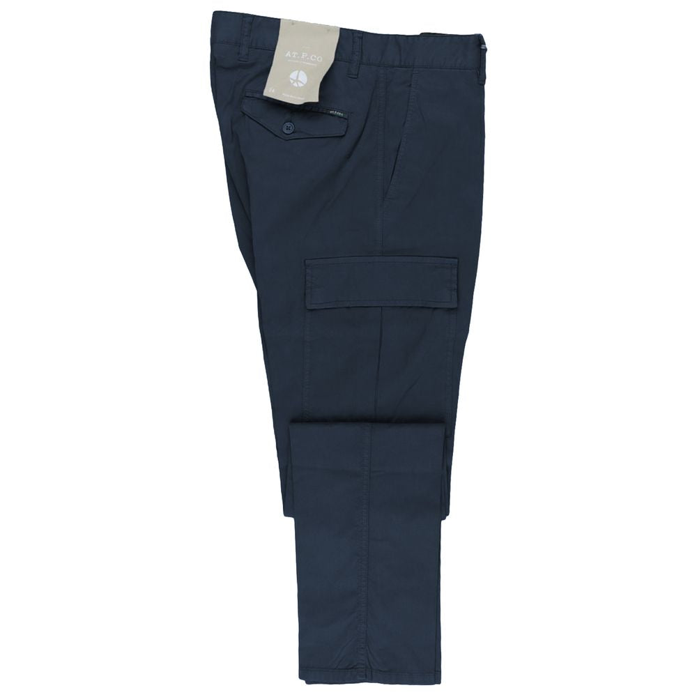 AT.P.CO Blue Cotton Jeans & Pant -   -  AT.P.CO.