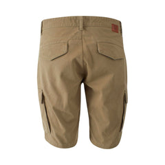 Yes Zee Beige Cotton Men's Bermuda Short -   -  Yes Zee.