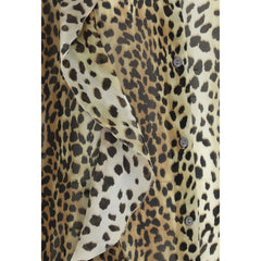 Blumarine Silk chiffon leopard Shirt -   -  Blumarine.