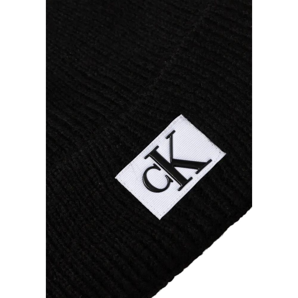 Calvin Klein Jeans Black Marabou Caps Baseball Hat -   -  Calvin Klein Jeans.