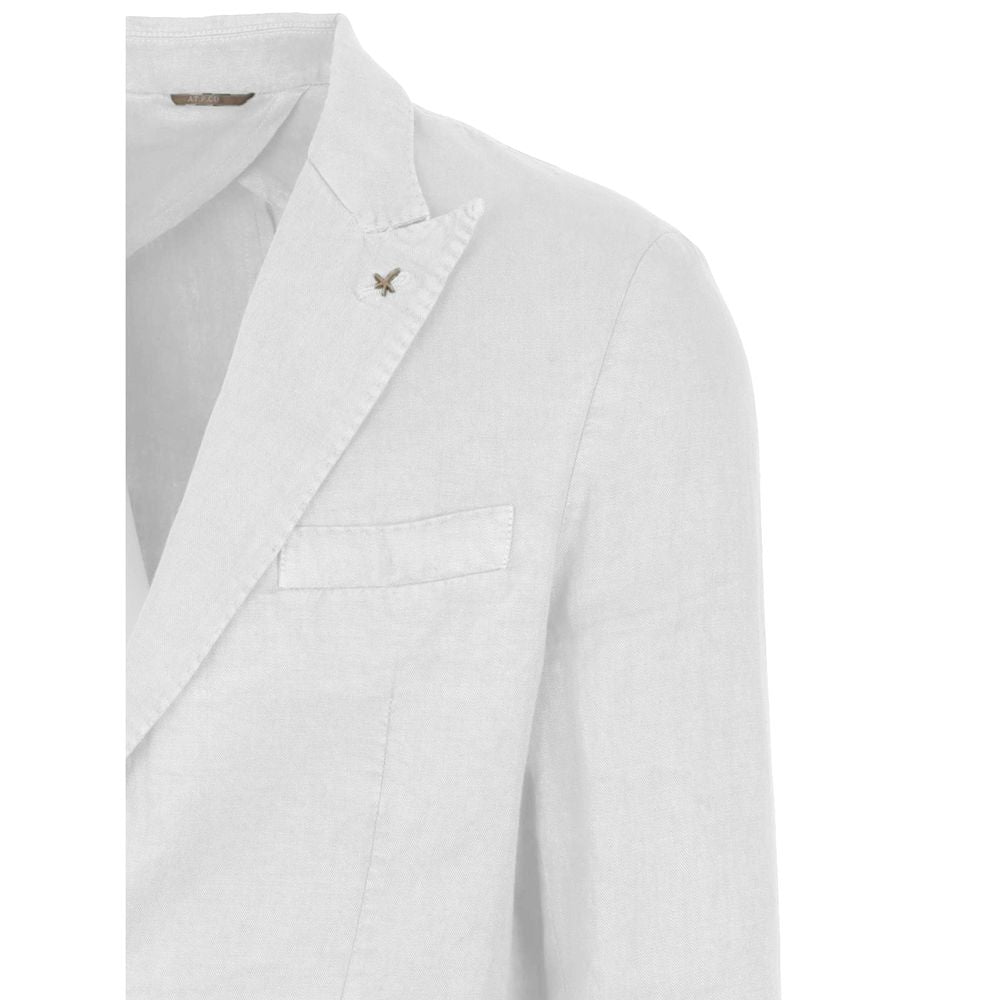 AT.P.CO White Linen Blazer -   -  AT.P.CO.