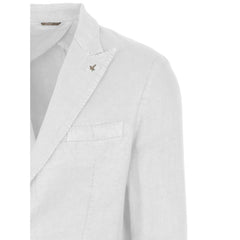 AT.P.CO White Linen Blazer -   -  AT.P.CO.