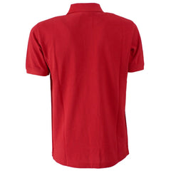 Yes Zee Red Cotton Men Polo Shirt -   -  Yes Zee.