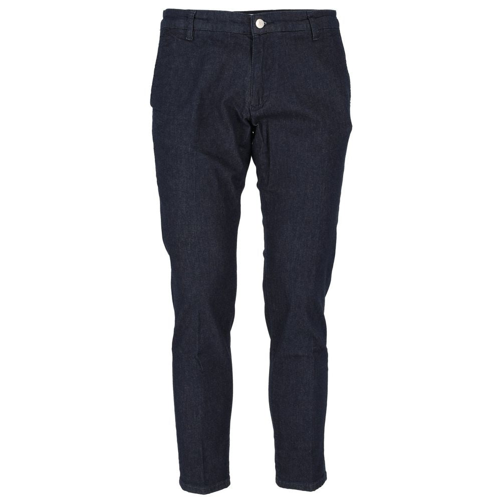 AT.P.CO Blue Cotton Jeans & Pant -   -  AT.P.CO.