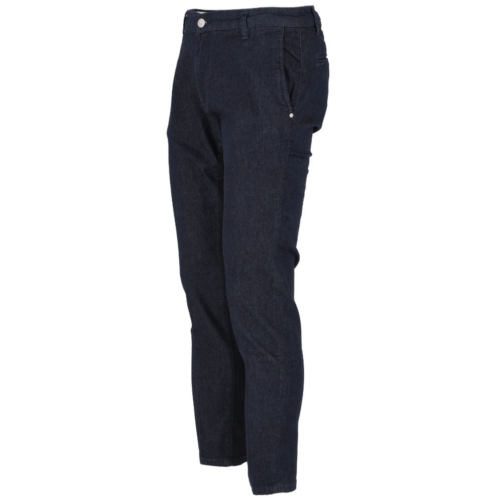 AT.P.CO Blue Cotton Jeans & Pant -   -  AT.P.CO.
