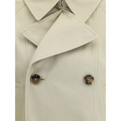 Burberry Short Trench Coat -   -  Burberry.
