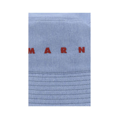 Marni Logoed Bucket Hat -   -  Marni.